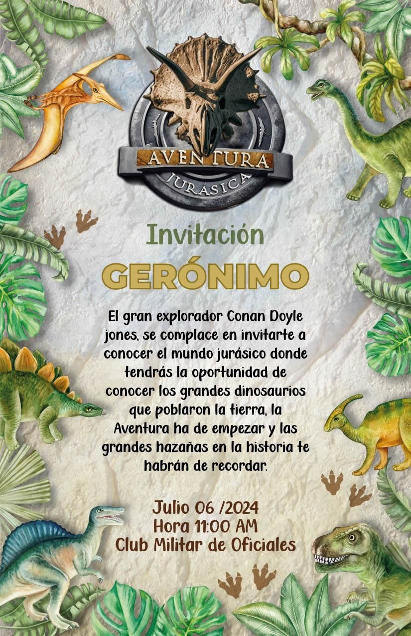 Invitación de Jerónimo